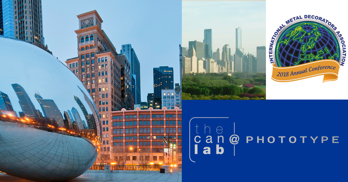 Good morning Chicago! Looks like a great day to share ideas about metal decorating. #TheCanLab #PhototypeCo #IMDAconference2018 <a href="/metaldecorators/">IMDPA</a>
