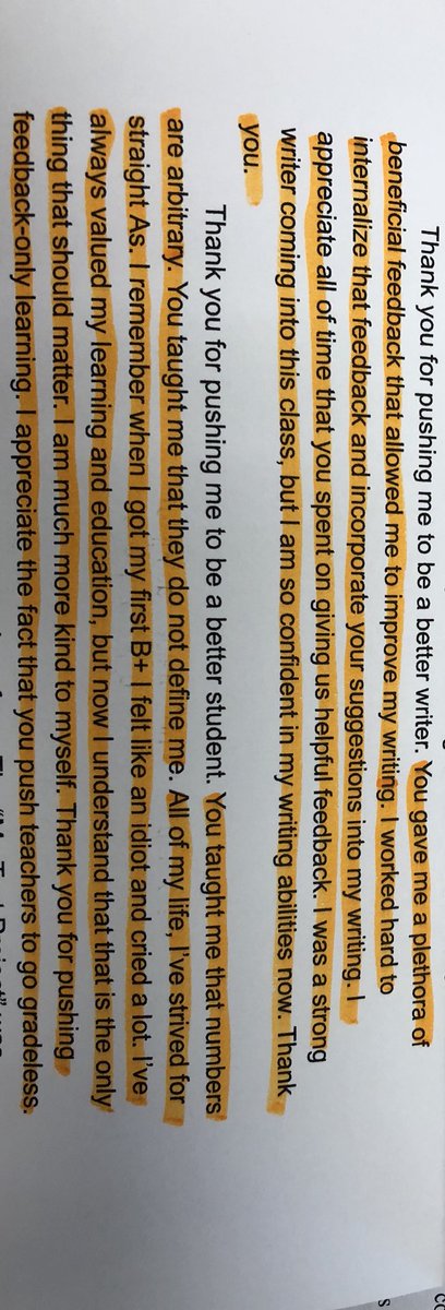 Aricfoster2's tweet photo. More evidence from my #fosterap angels that feedback only is worth doing. #miched https://t.co/JEQf4xP0Og