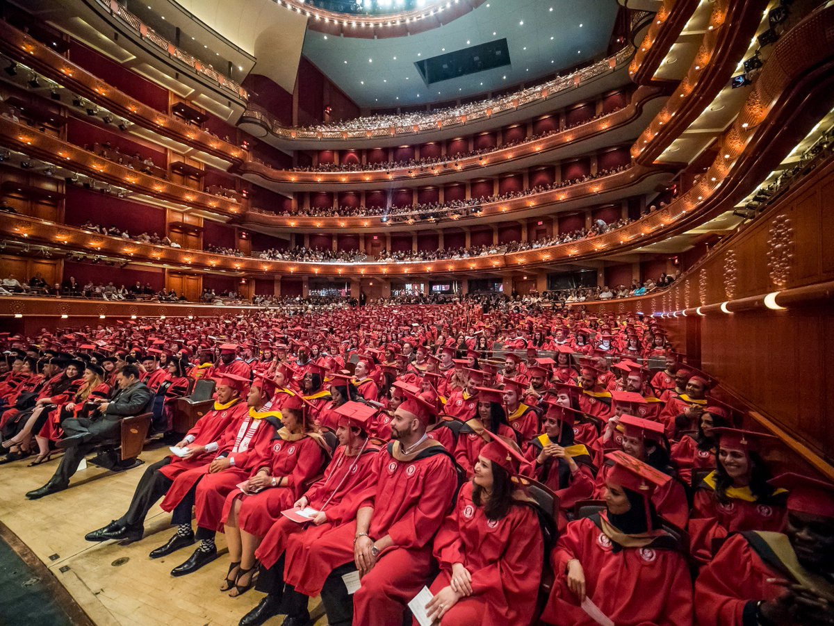 Montclair State University conferred 779 doctoral and master's degrees to  students who completed their degree requirements in May at its Graduate  School Commencement exercises yesterday at @NJPAC. Read more:  https://t.co/kTrpEONRhW, image size:1200x901