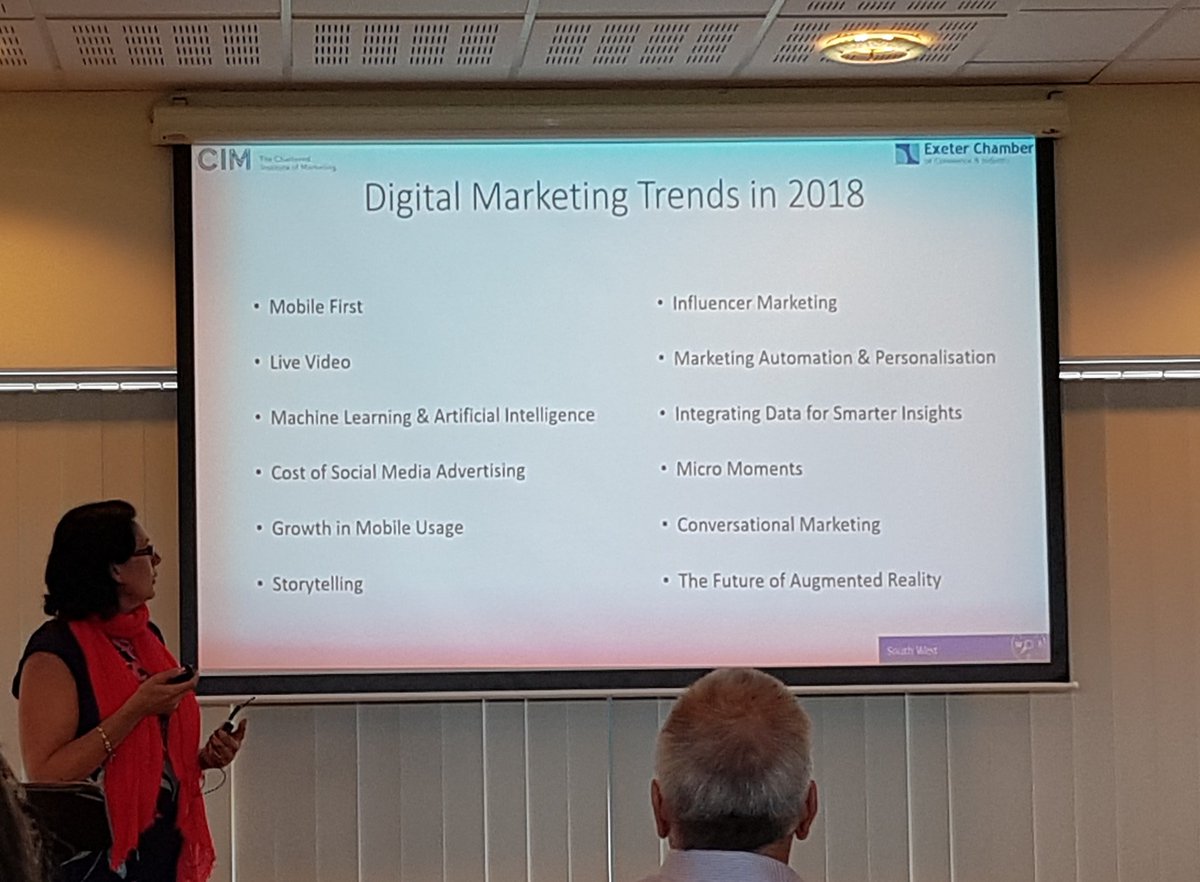 VeeVerity's tweet photo. A good session from @CIM_Exchange today at @SandyParkExeter hosted by @exeterchamber #learnings #Marketing @airmarketinggrp https://t.co/c4RdhIFnvy