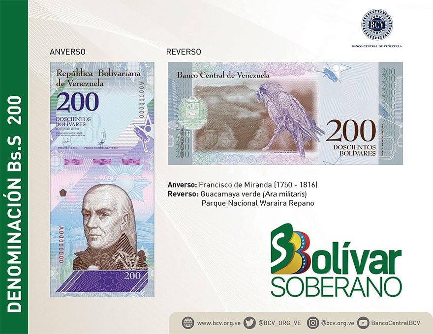 BcodeVenezuela's tweet photo. El Banco de Venezuela te informa:

#ReconversiónMonetaria
#BolívarSoberano
#ConoMonetario https://t.co/fe3HUKDRQy