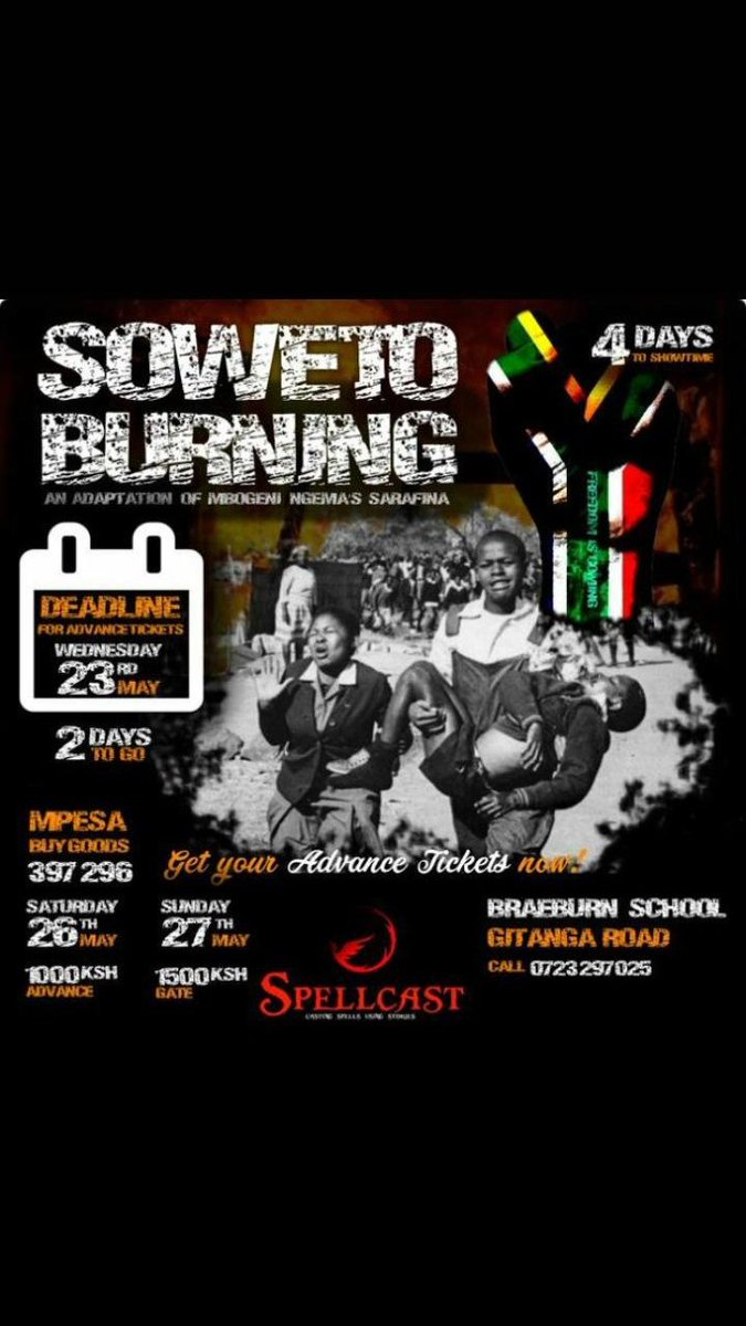 If you dont have your ticket my guy you guy!!!! You guy!!!!#SOWETOBURNING #spellcastmedia #SpellcastVibes 
Meanwhile making my kitenge outfit for the weekend💃💃💃💃
#AfricanFashion 
#AfricanBeauty 🙏