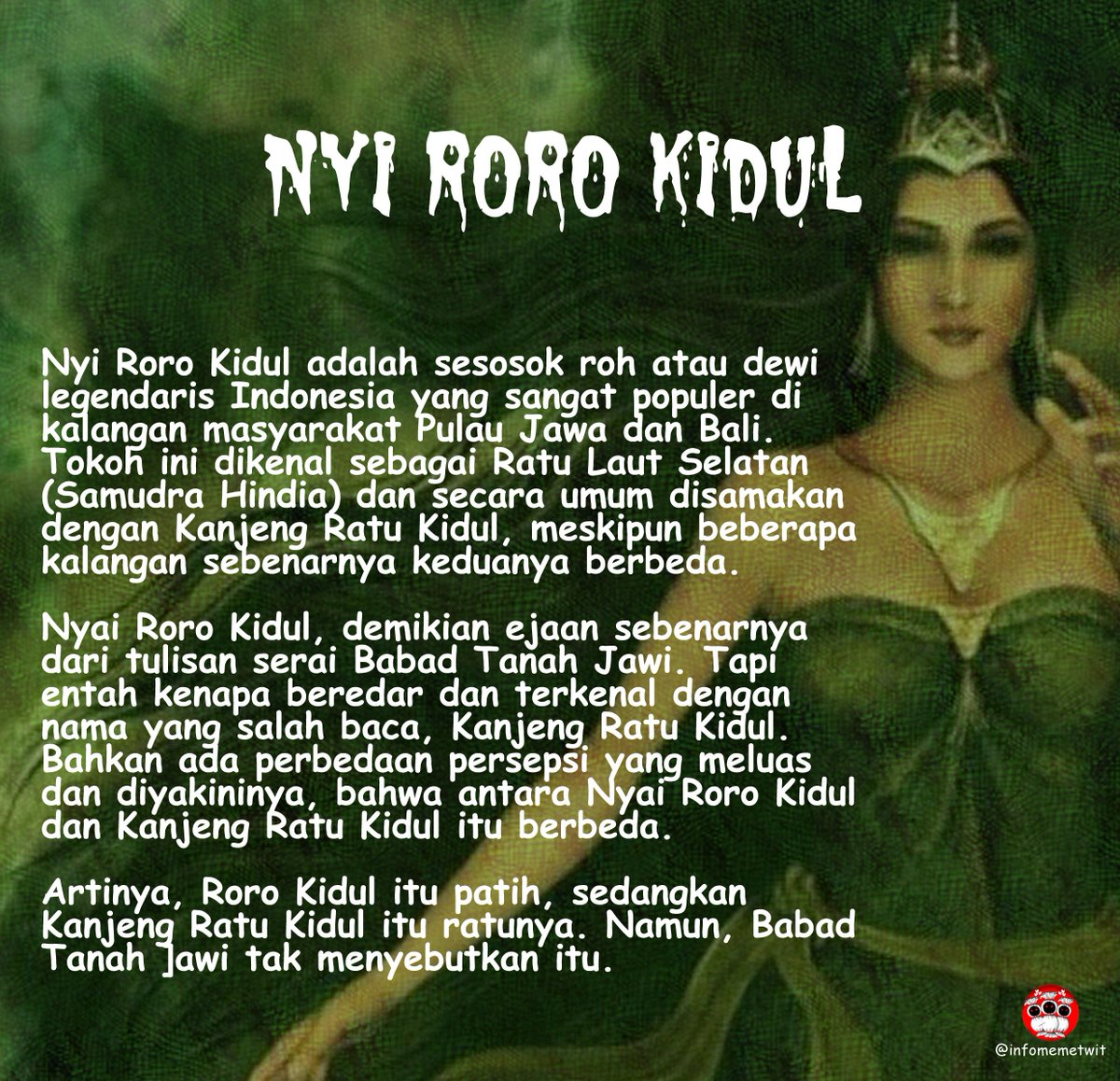 Info Meme Twit On Twitter Jadi Menurut Dedemit Nyi Roro Kidul