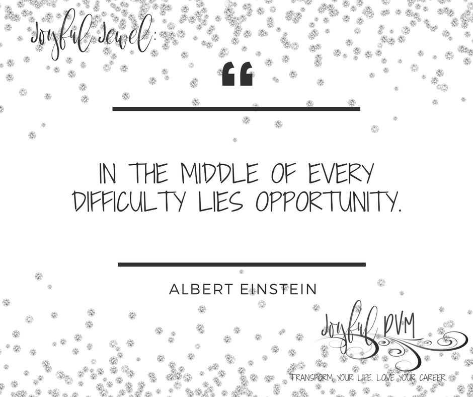 JoyfulDVM's tweet photo. Are you taking advantage of your opportunities, or wallowing in your difficulties? #JoyfulDVM #JoyfulVetTech #JoyfulJewel #JoyfulJumpstart https://t.co/SpM8xeAWNT