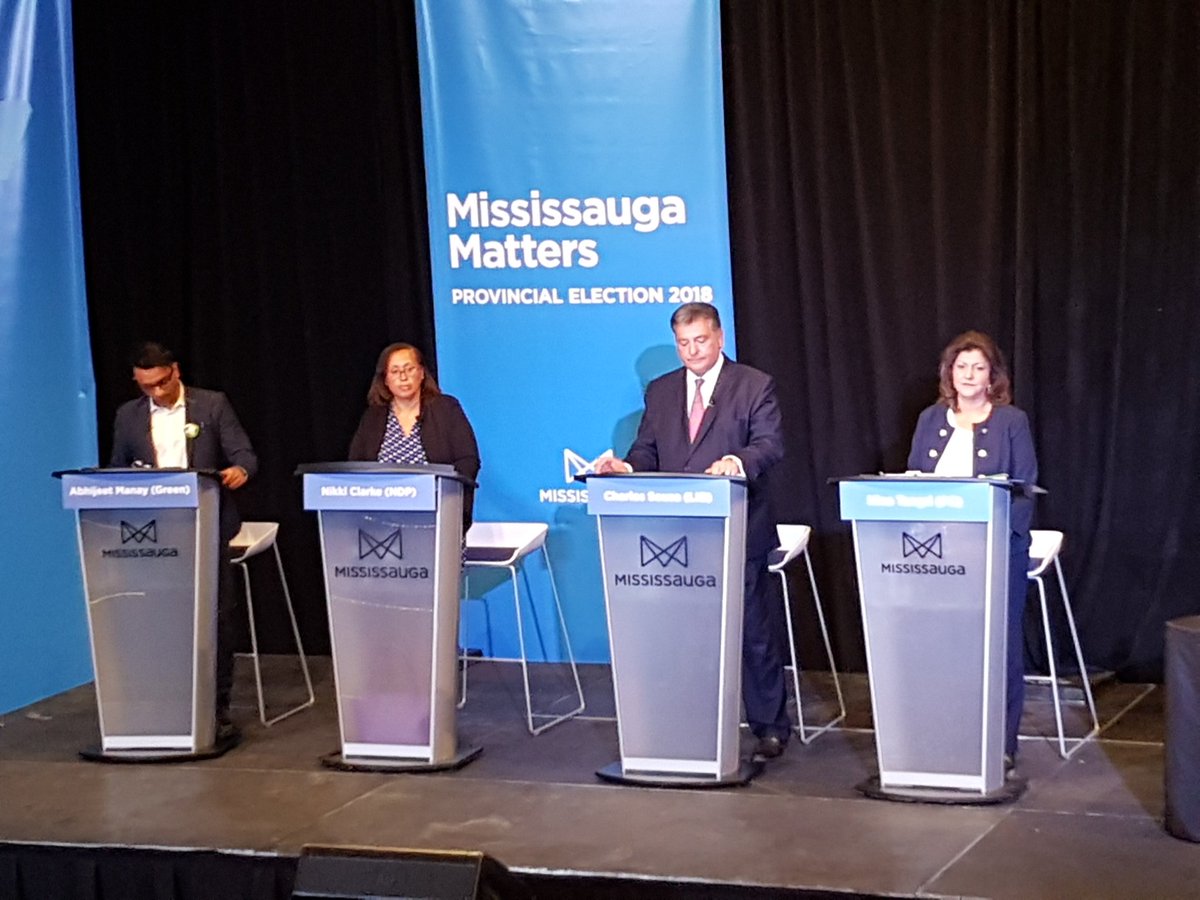 ninatangri's tweet photo. Last night I debated about the issues that mattered most to the @citymississauga #MississaugaMatters.These issues effect all Ontarians high #Hydro #Taxes #affordablehousing. After 14 years of Liberal mismanagement we need to get #OntarioBackOnTrack by electing a #pcpo government. https://t.co/2unI8rXW48
