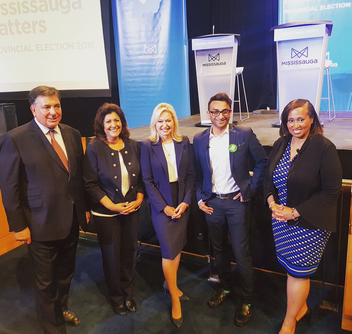 ninatangri's tweet photo. Last night I debated about the issues that mattered most to the @citymississauga #MississaugaMatters.These issues effect all Ontarians high #Hydro #Taxes #affordablehousing. After 14 years of Liberal mismanagement we need to get #OntarioBackOnTrack by electing a #pcpo government. https://t.co/2unI8rXW48