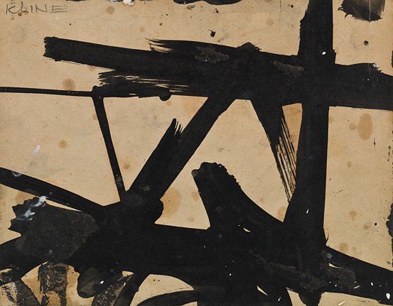GuggenheimPGC's tweet photo. "I paint not the things I see but the feelings they arouse in me" - Happy B'Day to the American painter #FranzKline https://t.co/Yt9zMPOrVR https://t.co/nnINZ23m3V