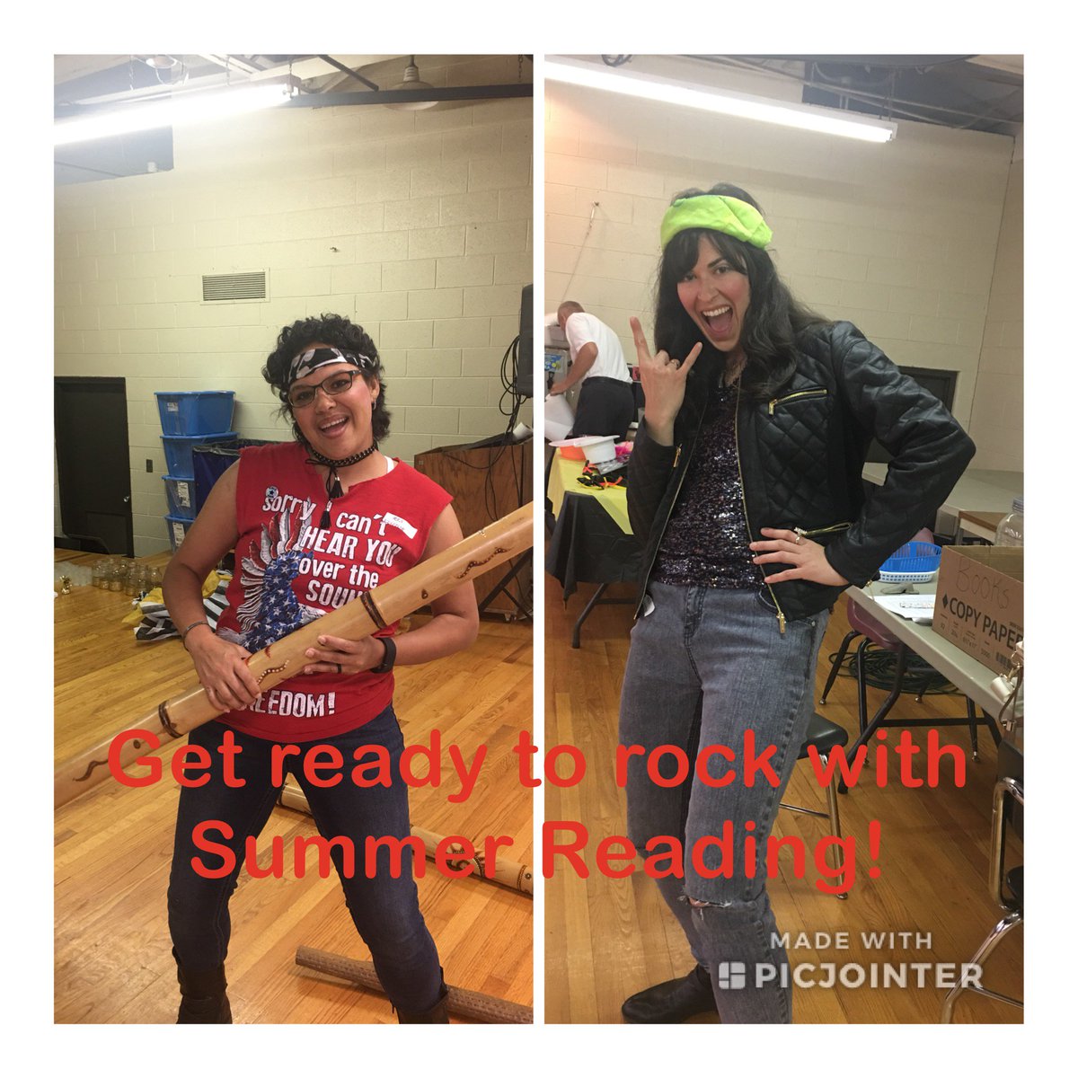 EGFisherTAG's tweet photo. We’ve rocked out from Calhoun Elementary to E.K. Baker Elementary and everywhere in between. Now we’re ready to rock your summer at E.G. Fisher! https://t.co/5M3rGtfXhL