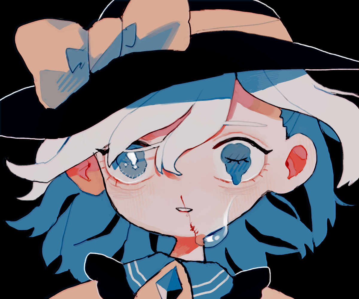 #深夜の真剣お絵かき60分一本勝負
見えないの