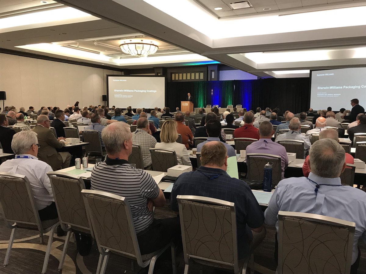 David Sewell of Sherwin-Williams kicks things off at IMDA 2018 #TheCanLab #Phototype #IMDAconference2018