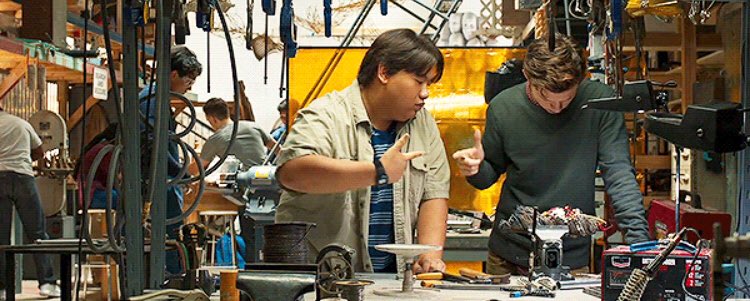webshootrs's tweet photo. if marvel had casted a skinny white twink to play ned leeds there would be endless fanfic, art, and accounts dedicated to this ship but bc he’s a chubby filipino kid it’s not desirable enough for people and that’s the tea send tweet https://t.co/Z1SgKmdXp3