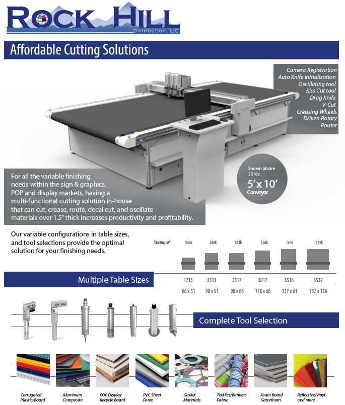 k_grabiec's tweet image. Adding value to your wide format graphics with affordable finishing technology!
#flatbedcutter #wideformat