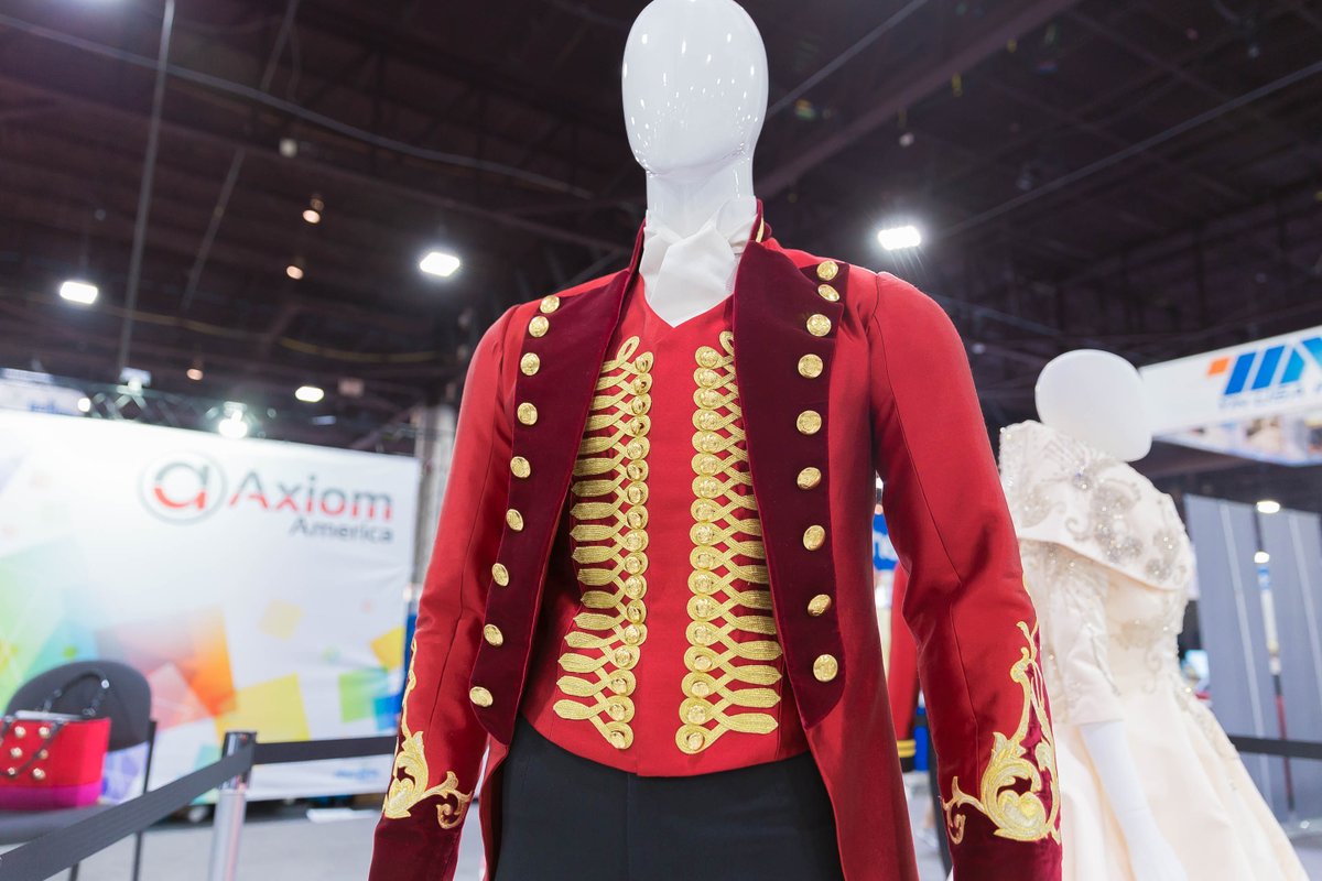 techtextilNA's tweet photo. Have you seen the #circus in Booth 1417?! Don't miss @20thcenturyfox's The Greatest Showman Costumes Brought To You By @GerberTech. #colocation #TTNA18 #TechtextilNA #TPA18 #TexprocessAmer #specialfeature https://t.co/qj7vm3xc9U