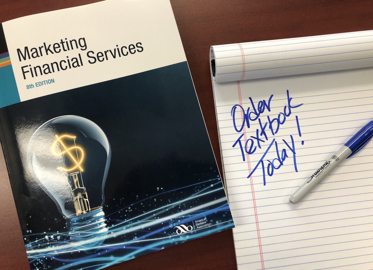 crossfin's tweet photo. The 8th Edition of Marketing Financial Services is now available. It's loaded with everything you need to prepare for the CFMP certification test. As well as, industry insights from @tkhersh @LanceKessler @AmberFarley @JoannMarsili @TimPannell and @TWendhausen Order yours today. https://t.co/1rX7ghhB7T