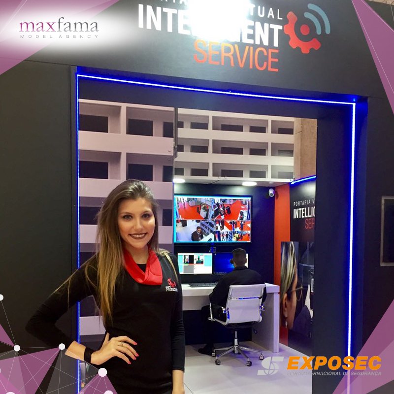 maxfamaoficial's tweet image. A belíssima Fernanda esteve na Exposec, a Feira Internacional de Segurança pela Pro Security 👏👏👏👏👏

#MaxFama #Exposec #ProSecurity #FeirasEEventos #ModelosParaFeiras #ModelosParaEventos #AgenciaDeModelos