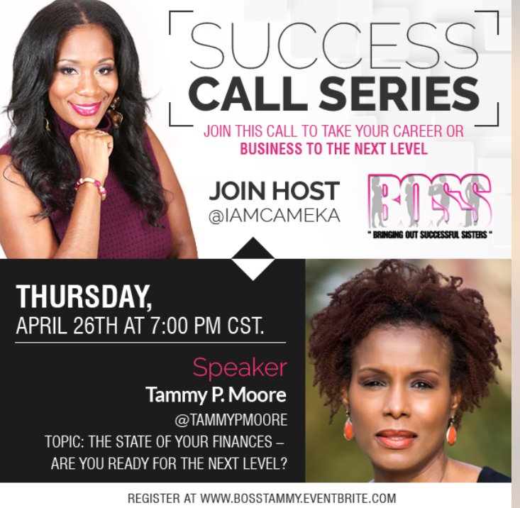 BOSSOnCampus's tweet image. FREE Registration: Join BOSS Influencer @tanamsession for a success call to learn how to stay motivated during trying times in your career bosstana.eventbrite.com #BOSSNetwork