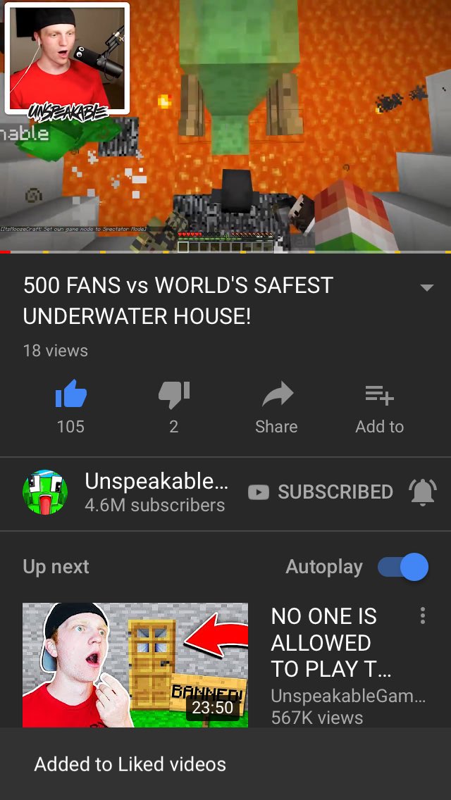 im_echozz's tweet photo. @UnspeakableGame  love the vid https://t.co/Flfx89QhJf