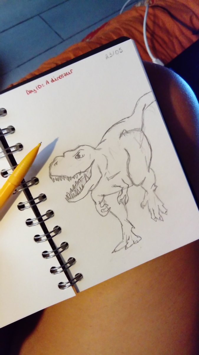 Day 10: a dinosaur