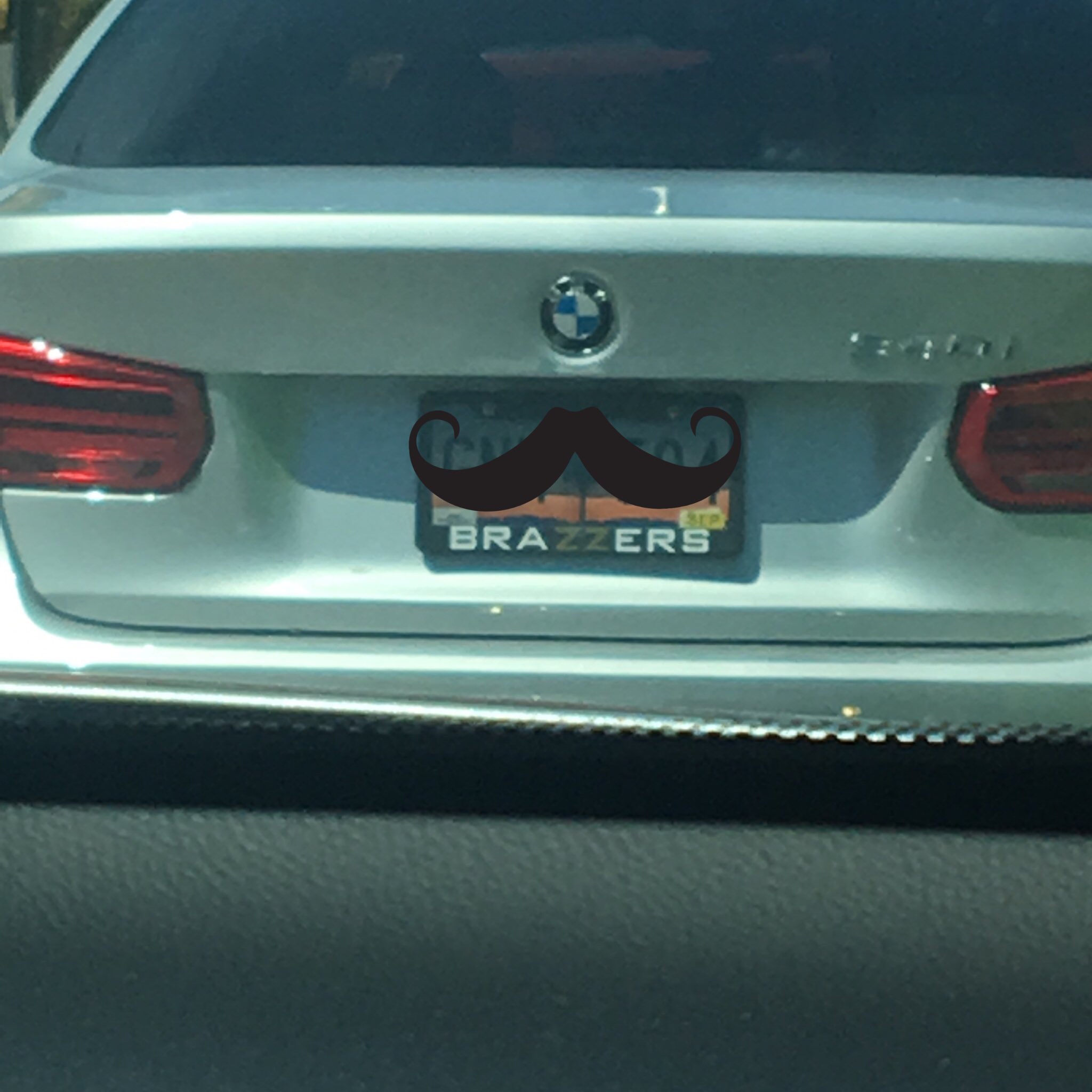 Brazzers licence 2024 plate cover