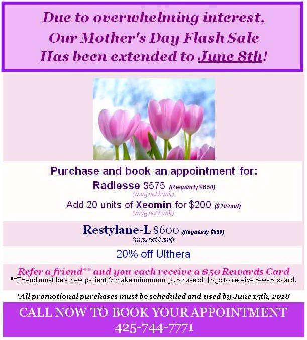 CosmeticSeattle's tweet photo. Mother’s day flash sale, EXTENDED! https://t.co/71CRUWGz8W https://t.co/JlO2ApZUE4