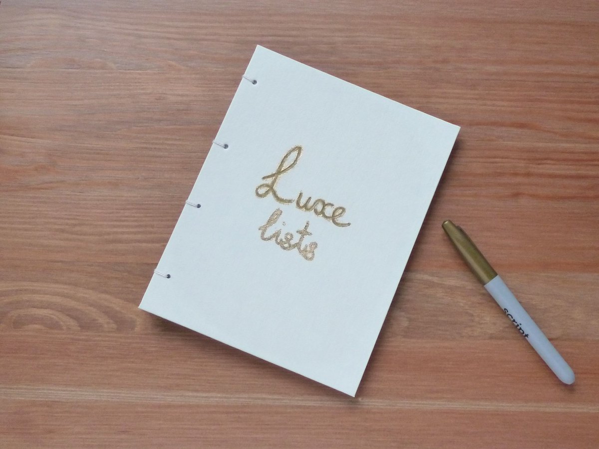 Guiwenneth's tweet photo. Who doesn't love writing #lists? This #handmade #unique #listbook is full of fun prompts, plus blank pages for your own lists. #HandmadeHour #listlover https://t.co/4VasHws31f https://t.co/lxeOELrfJf