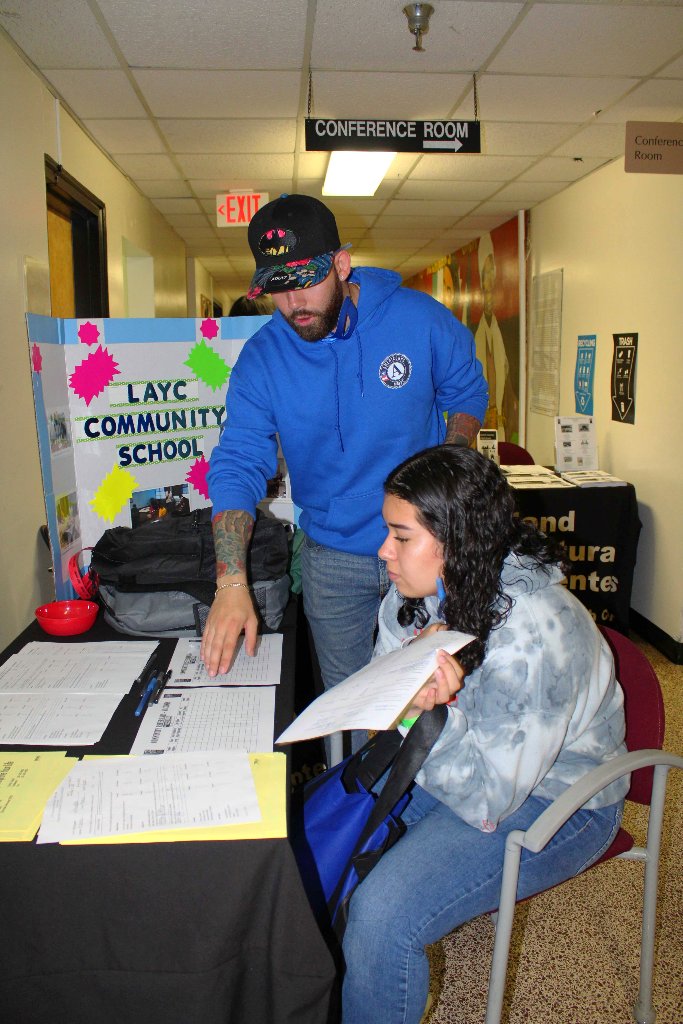 LAYCDC's tweet photo. Thank you to everyone who came out to #MMYC for our Superhero Health Fair on Saturday! More than 100 families learned about health resources and participated in healthy activities like yoga, zumba, vision screenings, and STI testing. https://t.co/npPlBLPAa6