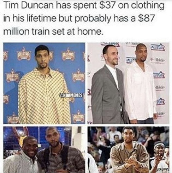 NBA Memes on X: What will excite Tim Duncan: #HappyNewYear?   / X