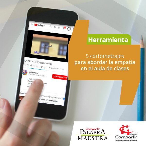 PalabraMaestra's tweet photo. [#Herramientas] La buena noticia: la empatía se desarrolla. La mala: con una deficiente educación emocional, también puede bloquearse: https://t.co/ap3iqz0vS2 https://t.co/WhiADqJbr0