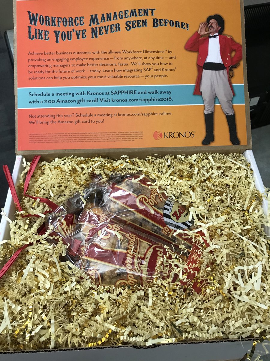 leandropia's tweet image. Thank you @KronosInc for the good surprise! Looking forward to meet you at #SAPSAPPHIRE #SAPPHIRE2018