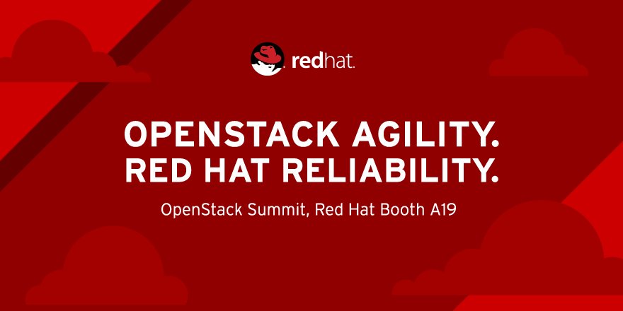 Berna_Devrim's tweet photo. Looking for faster access to IT resources while delivering new capabilities? Find out what's new with Red Hat OpenStack Platform #OpenStackSummit https://t.co/Z6Bihr5Gt0 https://t.co/pMnoSR8ZYe
