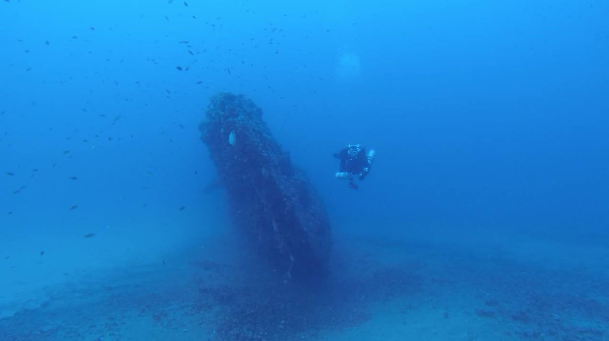 rectotec's tweet photo. Great couple of dives here in Malta. 40 mins BT, 77 mins total time on Tuesday on the Patrol Boat and Tug Boat, Cirkewwa (35m), and 25 mins BT, 83 mins RT on HMS Stubborn (57m) earlier today.
#rectotec #BSACtec #TDISDIdivers #TDISDIUK https://t.co/GrPKHyE4Fj