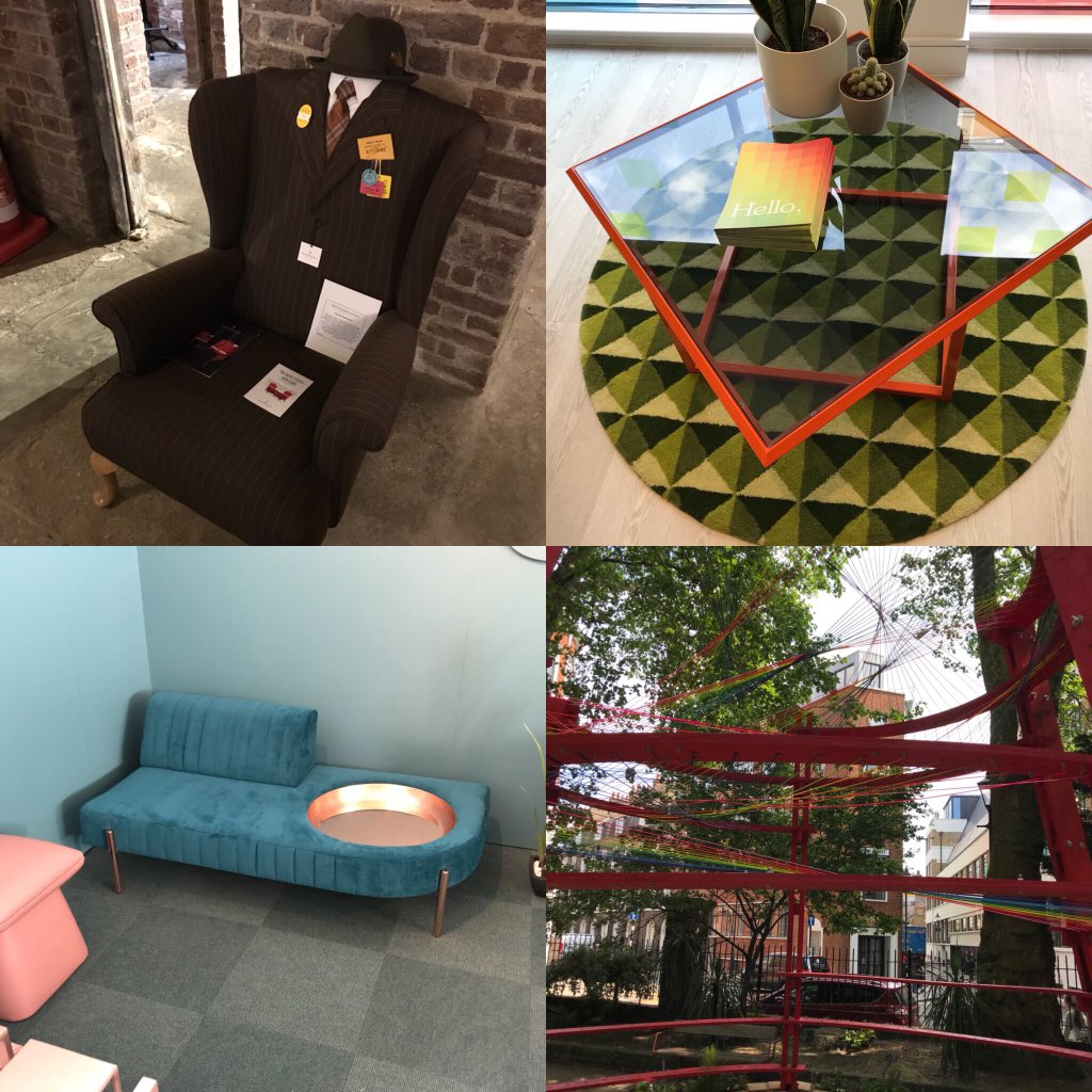 Trip down to #clerkenwelldesignweek today plenty to #inspire