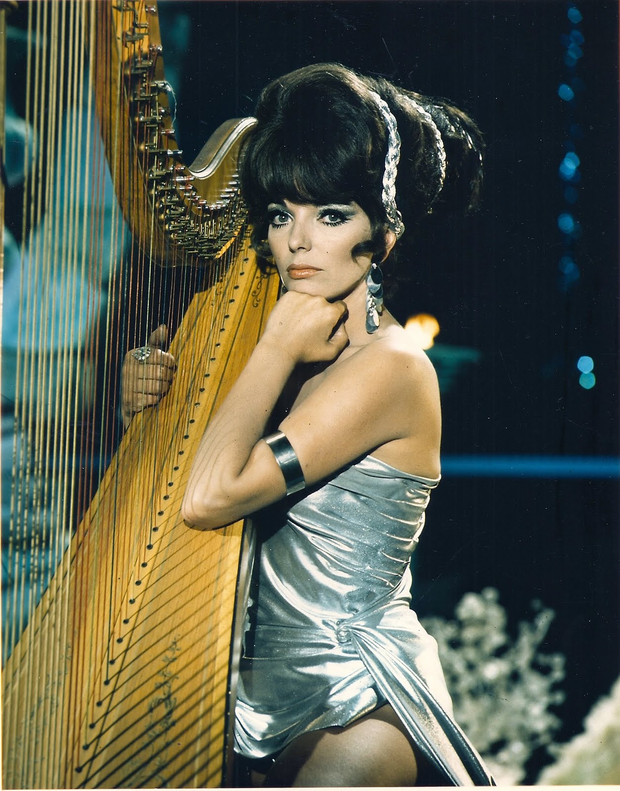 Joan Collins in the TV series BATMAN   1967.  Happy birthday Miss Collins. 