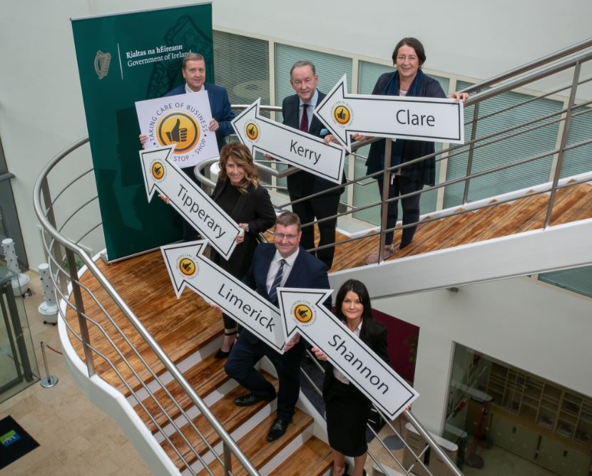 LimerickChamber's tweet image. Minister @PatBreen1  today launched a Government of Ireland initiative,
@TCOB2018 which will bring more than 25 State bodies and services together to offer advice to small businesses in the Mid-West. #supportforbusiness #TCOB2018