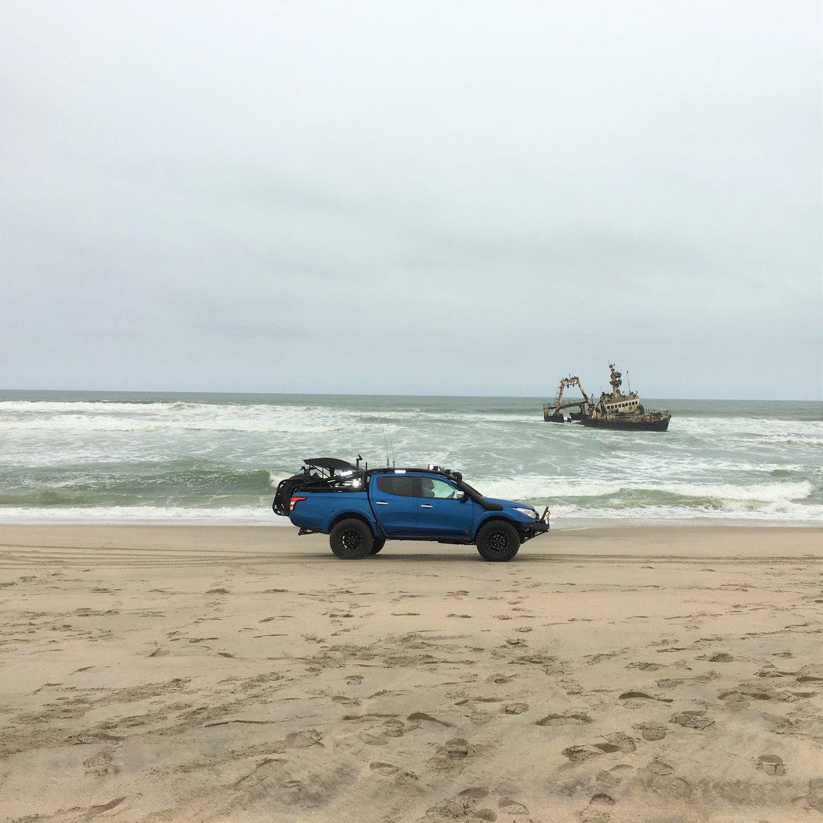 MitsubishiUK's tweet photo. A little teaser into our #DesertWarrior’s extreme journey to the great land of Namibia. More coming soon! https://t.co/zQtL3wrcy0