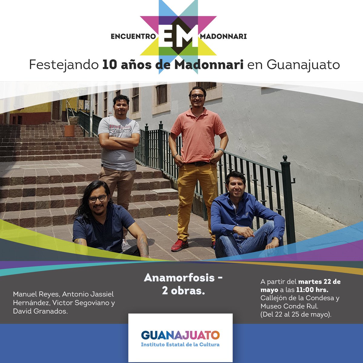 culturagobgente's tweet photo. Descubre la magia del arte Madonnari en Guanajuato capital
#RedMuseosIEC @ai_alcocer @comsocgto @gobiernogto https://t.co/c9r941zGYt