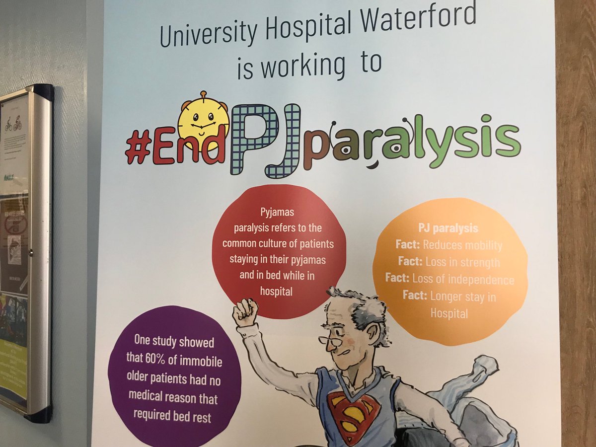 #endPJparalysis reaches far and wide! <a href="/BrianwDolan/">Brian Dolan OBE, RMN, RGN</a> @MarsdenTVNs - saw this banner in my local hospital in Waterford (Southern Ireland) this morning!