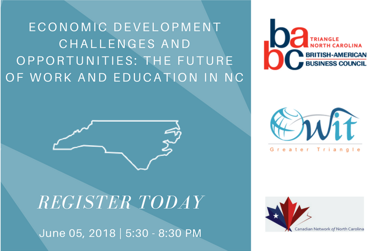 owitgt's tweet photo. Last call! 📣Join @WGUNC, @NCState, UNCTV, @NCCommerce and @triangleBABCNC today! Register today to attend Economic Development Challenges and Opportunities: The Future of Work and Education in NC |  - https://t.co/9Tu4pdcJcX https://t.co/QInNKwv8cS