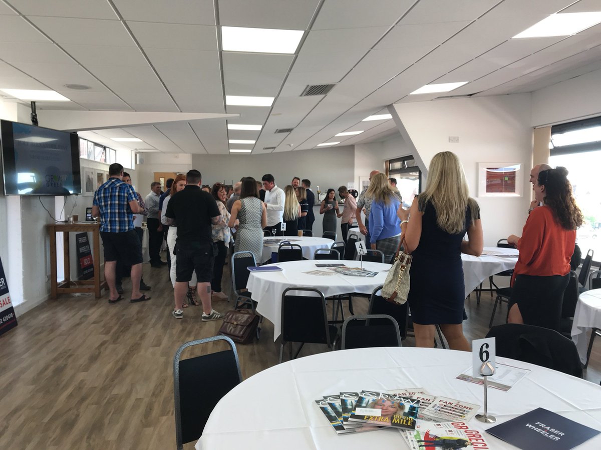 OfficialECFC's tweet photo. 📷 Grecians B2B is well underway - today’s guest speaker is @JAlexanderFrye from @GrowExeter.

The @ECFCcommercial event is kindly sponsored by @FraserWheeler 

#ECFC https://t.co/7sfEKGMAYU