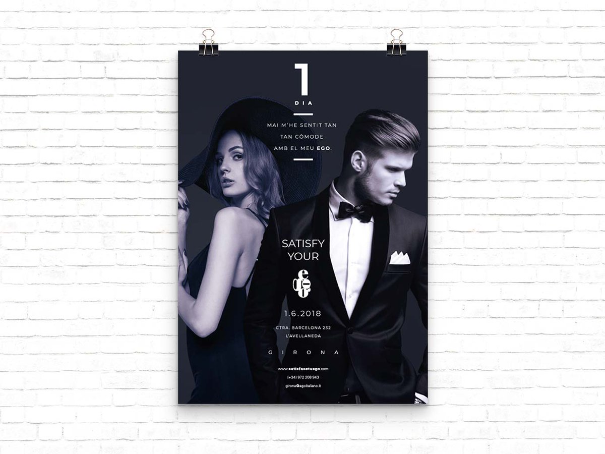Framegirona's tweet photo. EGOITALIANO
Us presentem Egoitaliano, una marca italiana d'alt standing. Hem preparat una campanya en format de teaser amb un compte enrere que comença ja. de què serà la marca? Estigueu atents, aviat donarem la resposta.
https://t.co/tLXwLKyeXZ
#Frame  #campanya #teaser #Design https://t.co/3kumCg3XPn