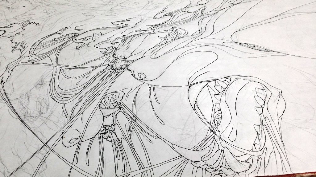 どう崩して残して描くか 