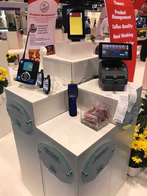 goicc's tweet photo. Whew! What a week at the @NRAShowIntl --- Thank you all for stopping by, we had a blast meeting new brands who need technology! In case you missed us, here's a peek at our booth... #NationalRestaurantAssociation #NRAShowChicago #WirelessTemperatureMonitoring #FoodLabeling https://t.co/BiQU4lUe46