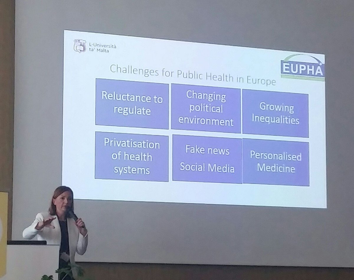 GasteinForum's tweet photo. 'We are more likely to suceed if we pool our expertise and resources together" - Today at the #ÖGPH meeting @GasteinForum board member @natasha_azzmus explains how only cooperation can help us meet rising challenges to #EUhealth https://t.co/1KQBMvYucc