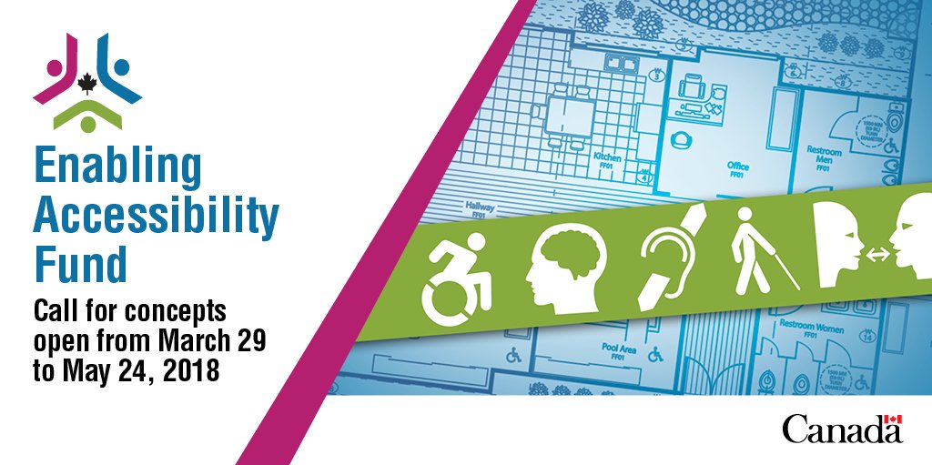 kenthehr's tweet photo. Just a quick reminder that the deadline for Mid-sized projects for the #EnablingAccessibilityFund closes tomorrow. Our communities are stronger and everyone benefits when all members of society are included.
#Accessibility https://t.co/zQVdmxIAjZ