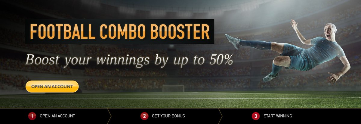 RealDiceKings's tweet photo. BOOST YOUR #WINNINGS! By up to 50% with our #Football Combo Booster. https://t.co/jYhQh4rliL #DiceKings https://t.co/eJmWdlJRj0