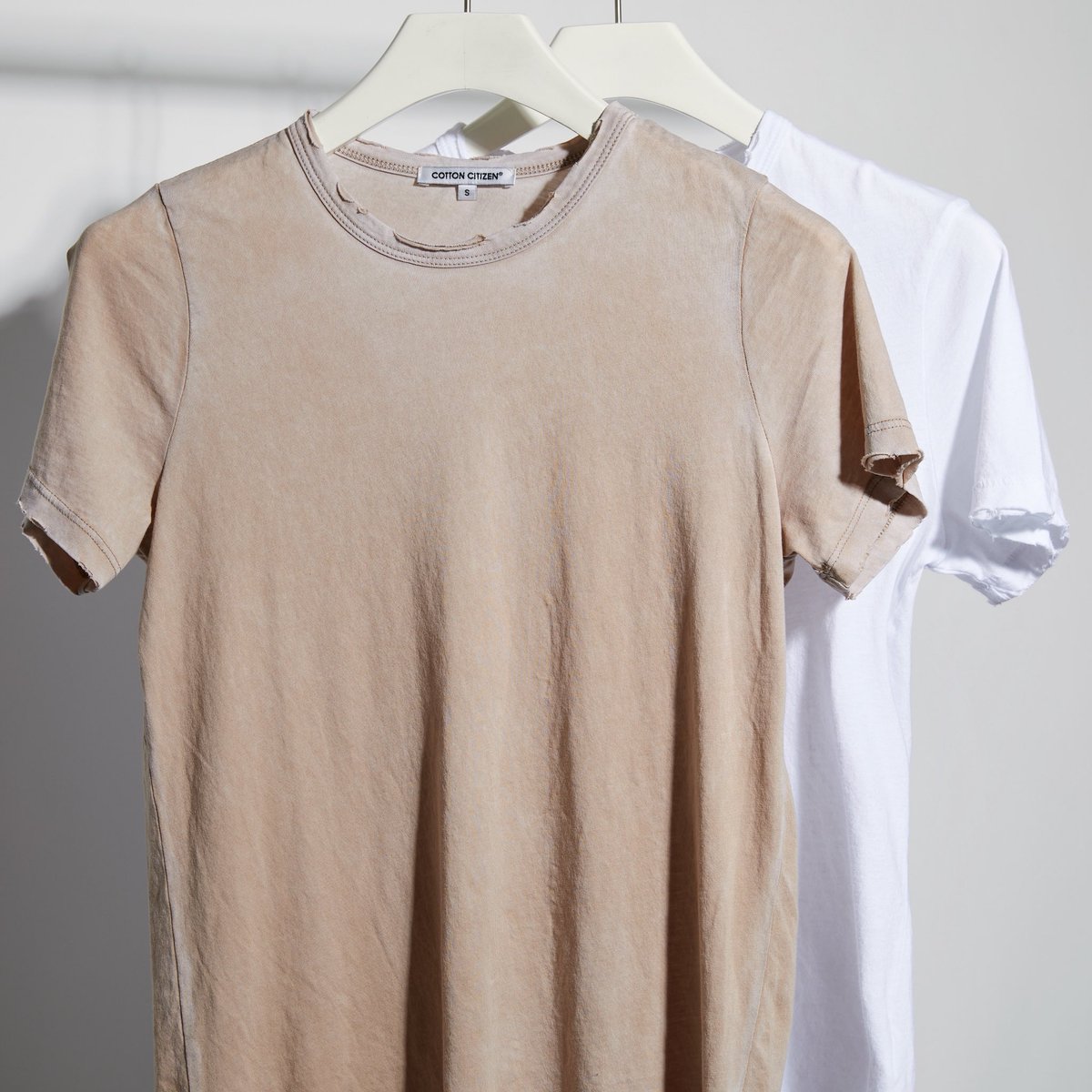 Women’s Standard Tees in Vintage Light Tan &amp; White