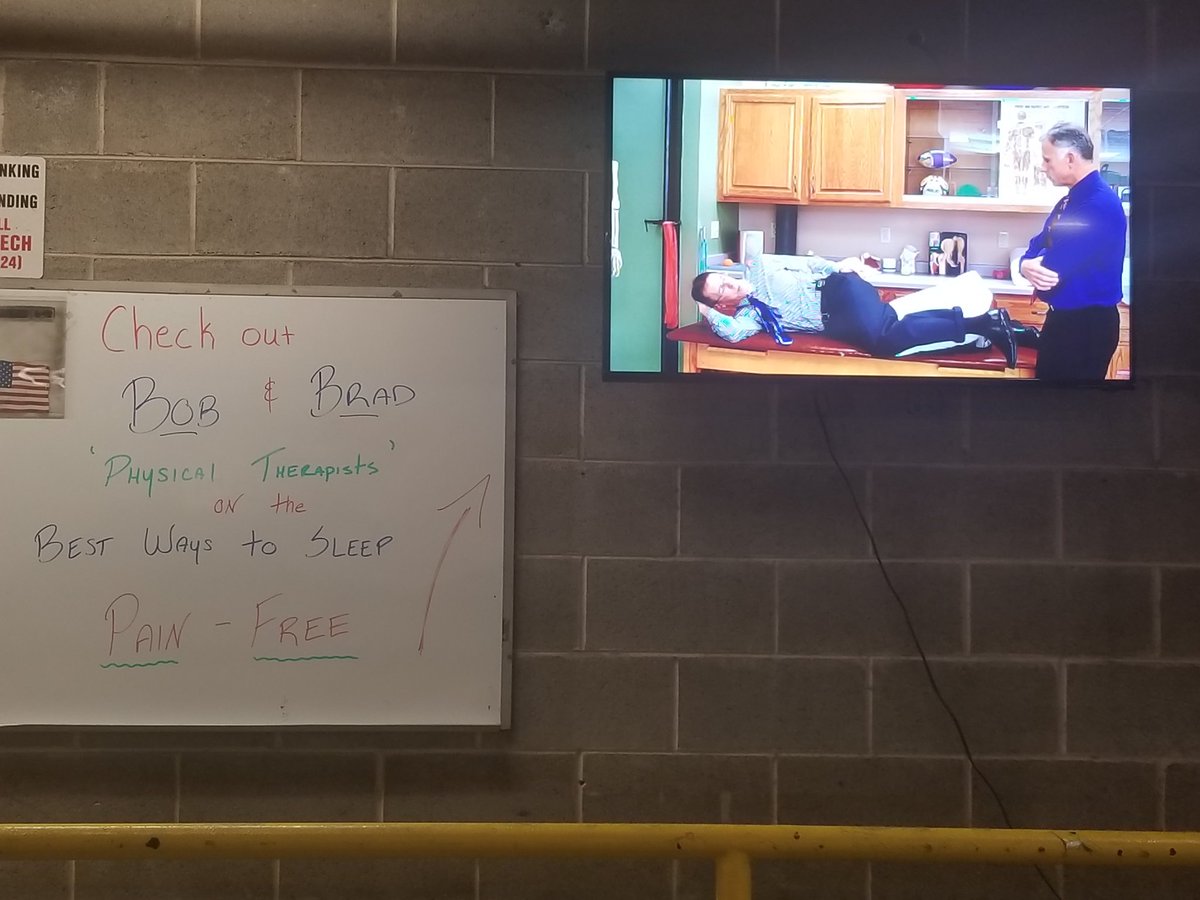 DSimkin87's tweet photo. PHL Night Ramp learns how to relieve back pain and improve your sleep.  #SafetyandWellness #ChesapeakUpsers https://t.co/IlUIeX91jb