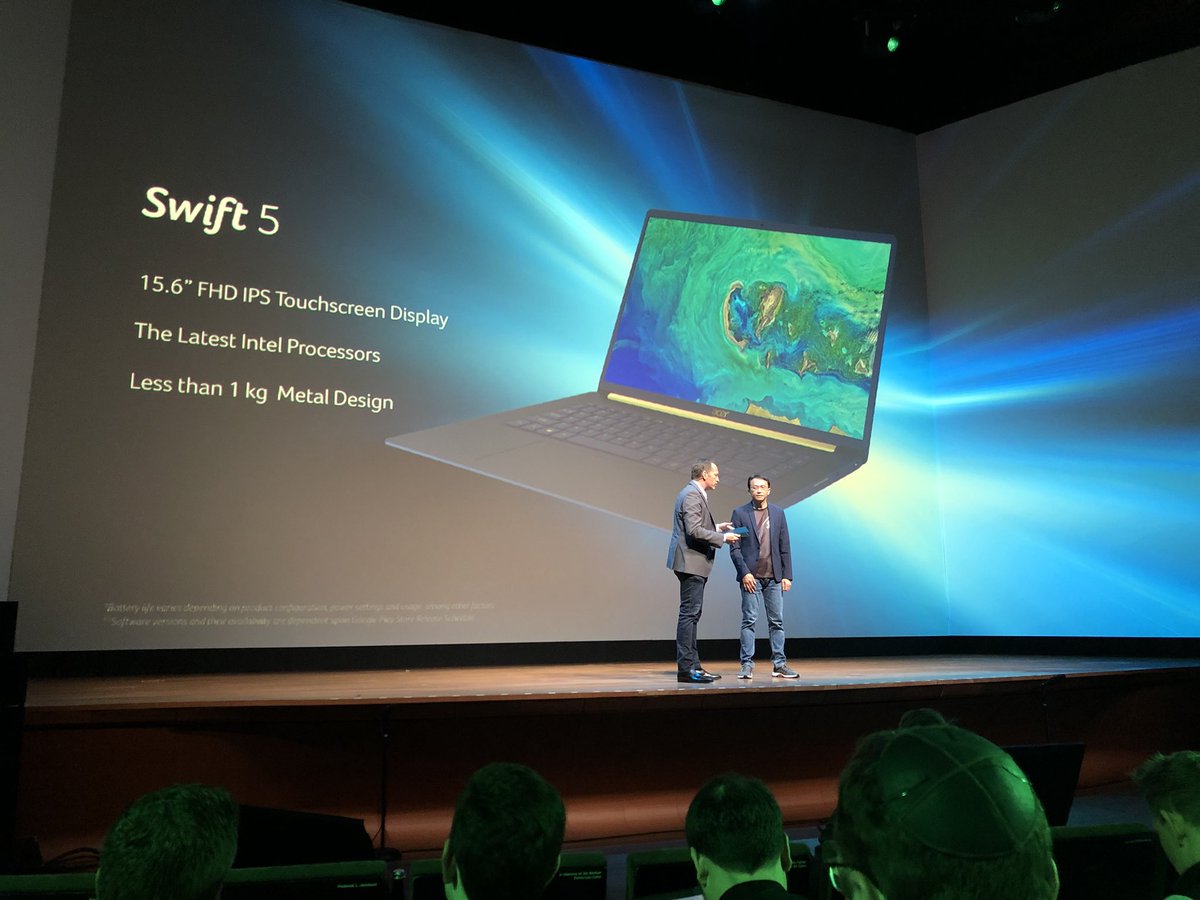 SultanAlFardan's tweet photo. الإعلان عن حاسب المحمول Swift 5 بمقاس ١٥.٦ وبإطار شاشة أقل وبطارية أكبر وبوزن أقل من ١ كيلو جرام.

#NextAtAcer https://t.co/AR3SotLwyp