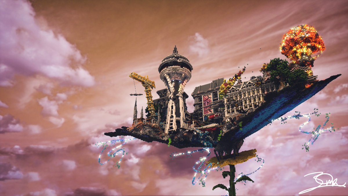 Did a render for <a href="/CupOfArchitects/">Cup of Architects</a> Intermediate round. Team 24.
by _CrystalSky_, _Geizhals_ &amp; Jukplays. (Couldnt find their twitter accounts)