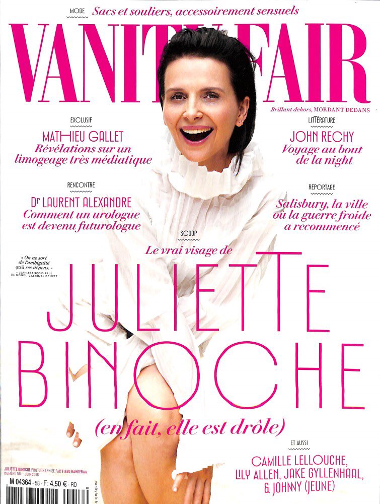 Eâizabeth On Twitter Juliette Binoche For Vanity Fair France June 2018 Issue